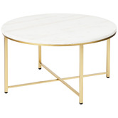 Maddison Lane Romeo Marble Coffee Table | Temple & Webster