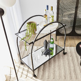 Maddison Lane Sanah Steel Bar Cart