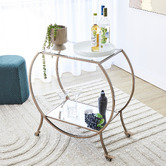 Maddison Lane Seresee Steel Bar Cart