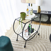 Maddison Lane Seresee Steel Bar Cart