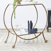 Maddison Lane Seresee Steel Bar Cart