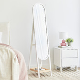 Maddison Lane Lysandra Pine Wood Standing Mirror