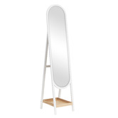 Maddison Lane Lysandra Pine Wood Standing Mirror
