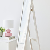 Maddison Lane Lysandra Pine Wood Standing Mirror