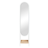 Maddison Lane Lysandra Pine Wood Standing Mirror