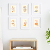 Maddison Lane White Calla Wood Photo Frames
