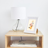 Maddison Lane White Calla Wood Photo Frames