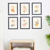 Maddison Lane Black Calla Wood Photo Frames
