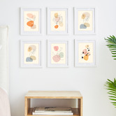Maddison Lane White Calla Wood Photo Frames