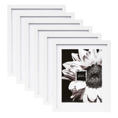 Maddison Lane White Calla Wood Photo Frames