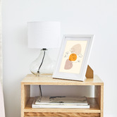 Maddison Lane White Calla Wood Photo Frames