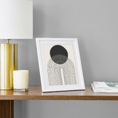 Maddison Lane White Calla Wood Photo Frames