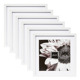 Maddison Lane White Calla Wood Photo Frames