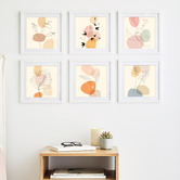 Maddison Lane White Calla Wood Photo Frames