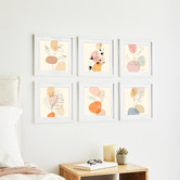 Maddison Lane White Calla Wood Photo Frames