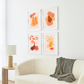 Maddison Lane White Calla Wood Photo Frames
