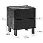 Maddison Lane Seneca Bedside Table