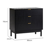 Maddison Lane Carmelo 3 Drawer Chest