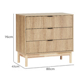 Maddison Lane Carmelo 3 Drawer Chest