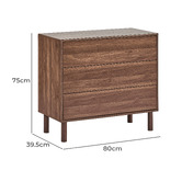 Maddison Lane Aaran 3 Drawer Chest