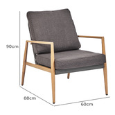 Maddison Lane 4 Seater Olivia Outdoor Lounge Set