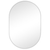 Maddison Lane 90cm Nova Oval Aluminium Wall Mirror
