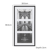 Maddison Lane Amara 4 x 6" 3 Slot Collage Photo Frames