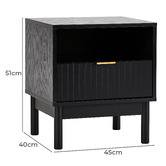 Maddison Lane Carmelo Bedside Table