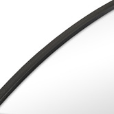 Maddison Lane Riley Arched Aluminium Mirror