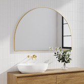 Maddison Lane Riley Arched Aluminium Mirror