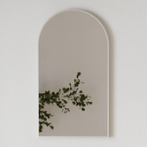 Maddison Lane 80cm Zane Arched Aluminium Wall Mirror