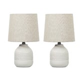 Maddison Lane Maze Stoneware Table Lamps