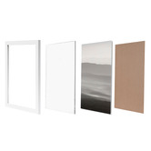 Maddison Lane White Kyra Poster Frames