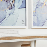 Maddison Lane White Kyra Poster Frames