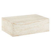 Maddison Lane Penelope Travertine-Look Coffee Table