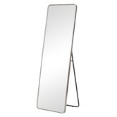 Maddison Lane Elle Rectangular Stainless Steel Standing Mirror