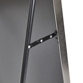 Maddison Lane Elle Rectangular Stainless Steel Standing Mirror