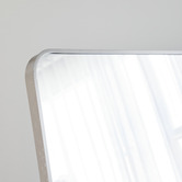 Maddison Lane Elle Rectangular Stainless Steel Standing Mirror