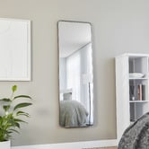 Maddison Lane Elle Rectangular Stainless Steel Standing Mirror
