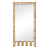Maddison Lane Linus Rattan Full Length Mirror