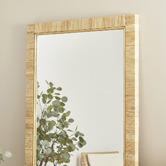 Maddison Lane Linus Rattan Full Length Mirror