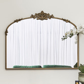 Maddison Lane Ephrem Baroque Metal Wall Mirror