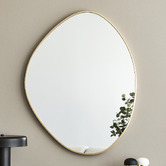 Maddison Lane Summer Pebble Aluminium Wall Mirror