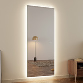 Maddison Lane Leann Rectangle LED Full Length Backlit Mirror