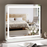 Maddison Lane White Celestine LED Mirror