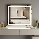 Maddison Lane White Celestine LED Mirror
