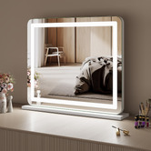 Maddison Lane White Celestine LED Mirror