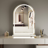 Maddison Lane Genevieve Arched LED Mirror with USB