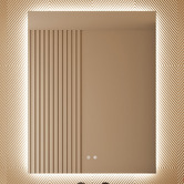 Maddison Lane Leann Rectangle LED Backlit Mirror