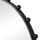 Maddison Lane Lance Orb Accent Round Wall Mirror